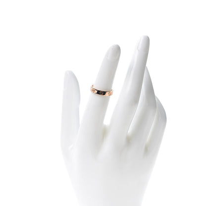 Cartier 18K Pink Gold 3.5mm LOVE Wedding Band Ring 49 4.75 2 of 4