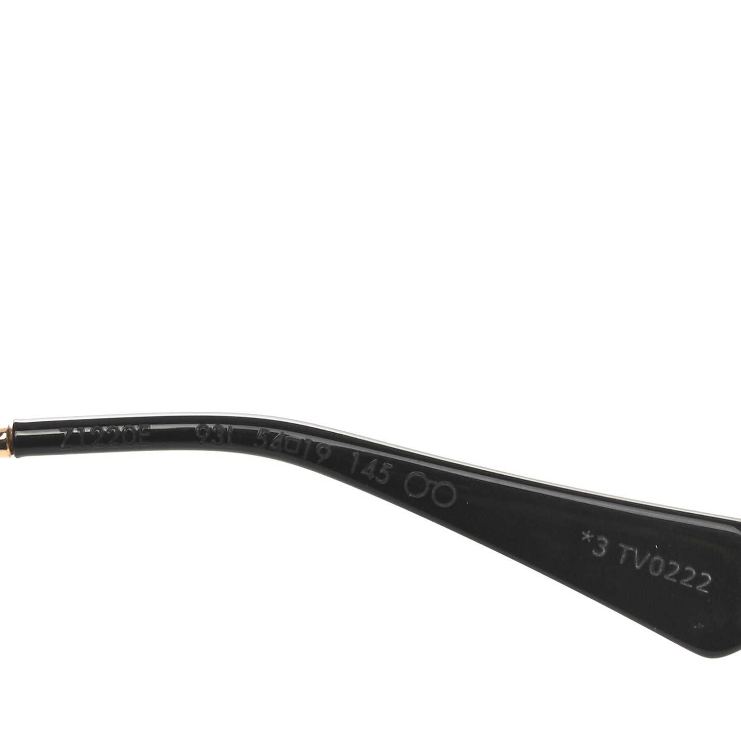 Louis Vuitton Arizona Dream Cat Eye Sunglasses Z1220L Black 6 of 8