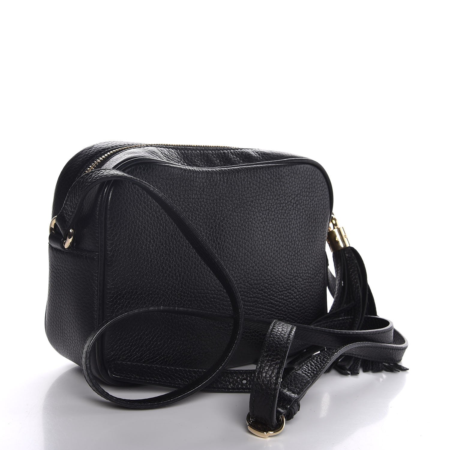 Gucci Pebbled Calfskin Small Soho Disco Bag Black 3 of 7