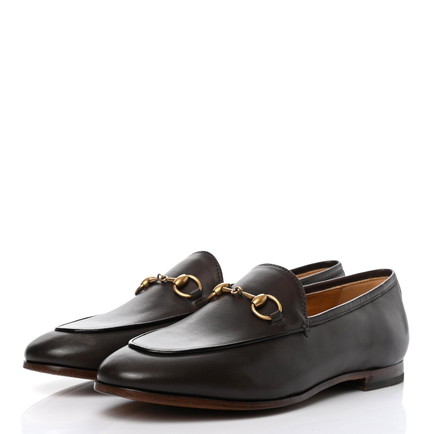 Calfskin Womens Jordaan Loafers 37 Fondente Brown