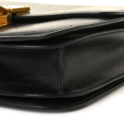 Celine Box Calfskin Medium Classic Box Flap Bag Black 9 of 14