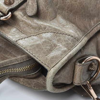 Balenciaga Agneau Giant 12 Rose Gold Hardware City Gris Poivre 14 of 16