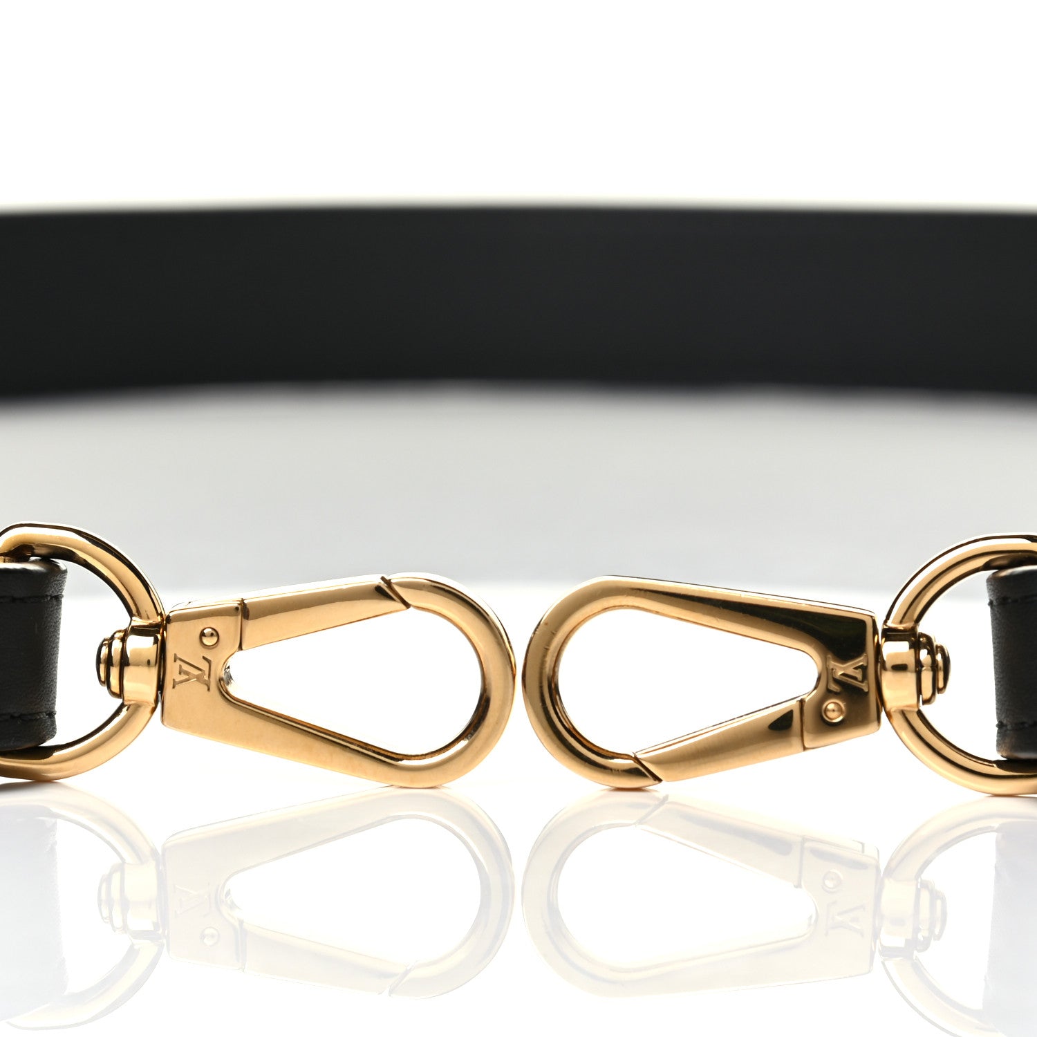 Louis Vuitton Monogram Bandouliere Shoulder Strap XL Black 6 of 9