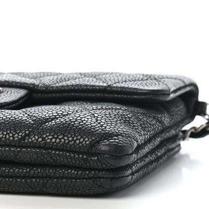 Chanel Caviar Quilted Crossbody Bag Black 8 of 8