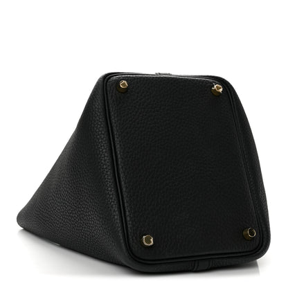 Hermes Taurillon Clemence Picotin Lock 18 PM Black 4 of 13