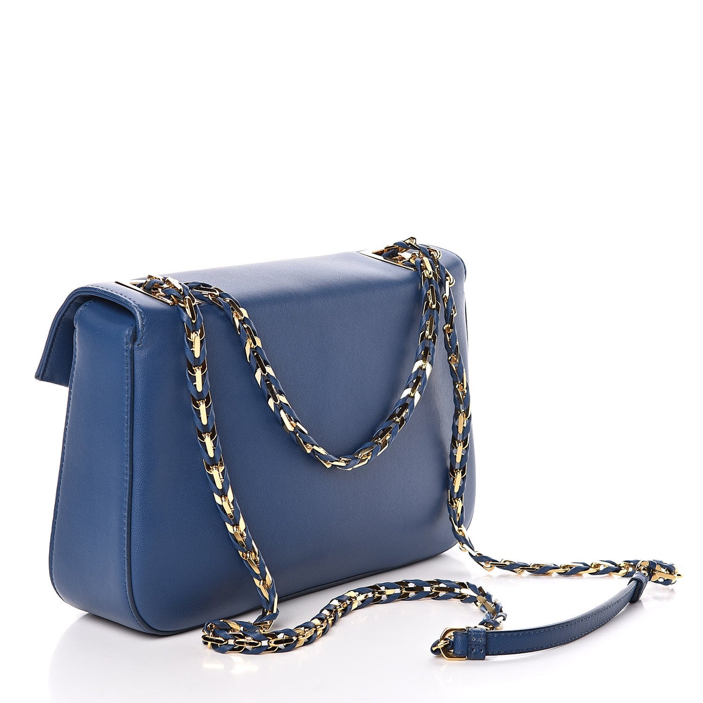Nappa Be Baguette Crossbody Bag Iris