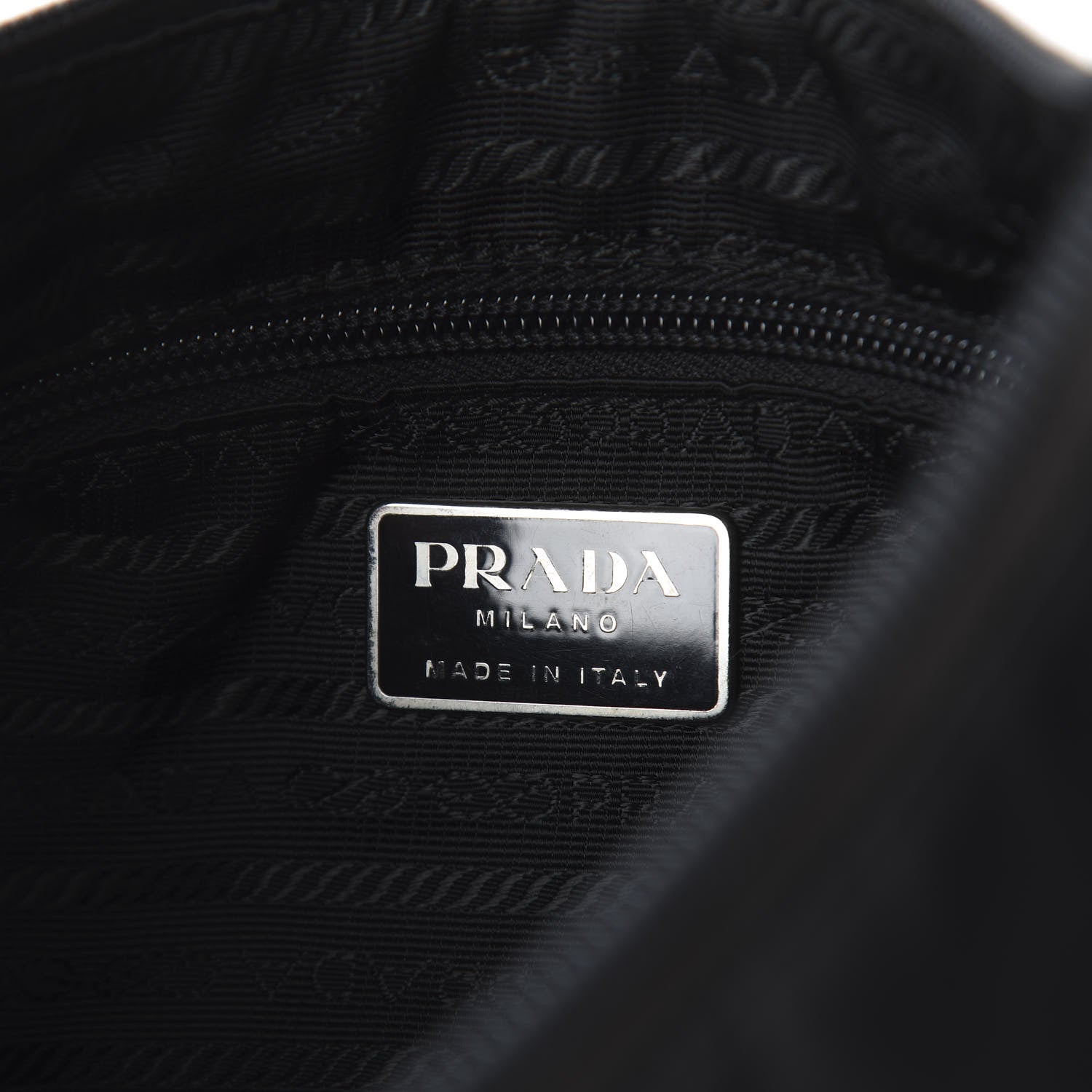Prada Tessuto Nylon Sport Shoulder Bag Black 7 of 8