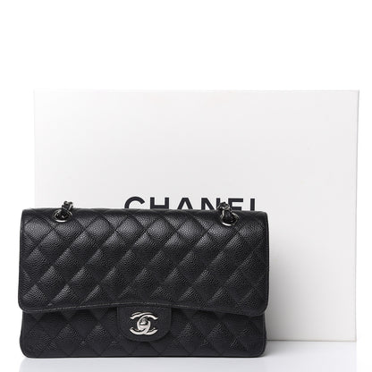 Chanel Caviar Quilted Medium Double Flap Black 12 of 12