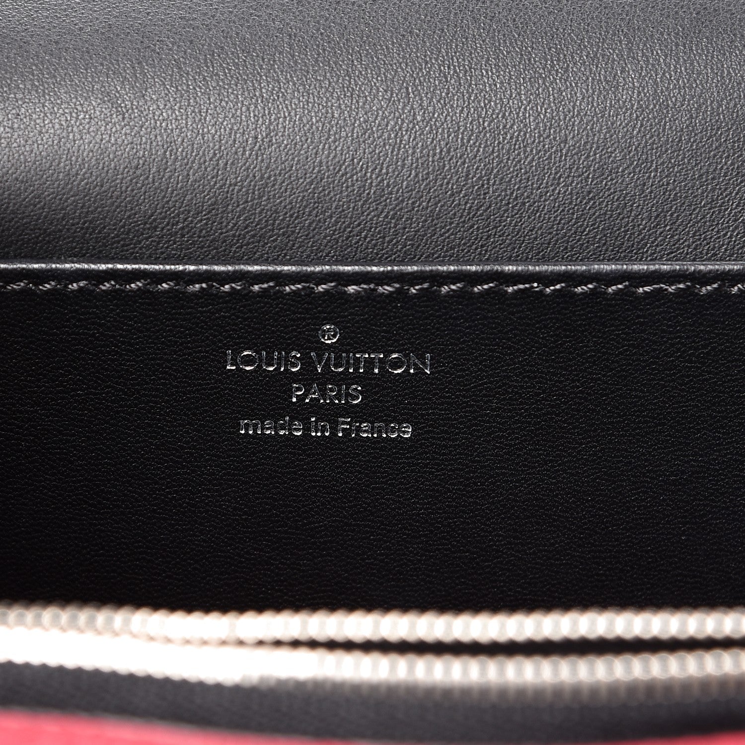 Louis Vuitton Grained Calfskin Vivienne NM Framboise 6 of 6
