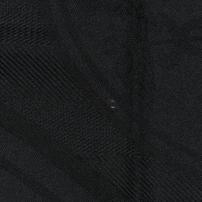 Hermes Cashmere Silk New Libris Stole Black 4 of 4