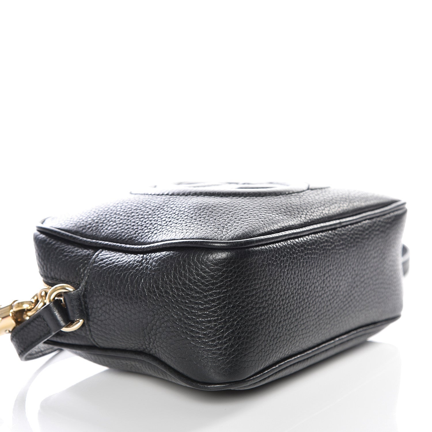 Gucci Pebbled Calfskin Small Soho Disco Bag Black 3 of 10