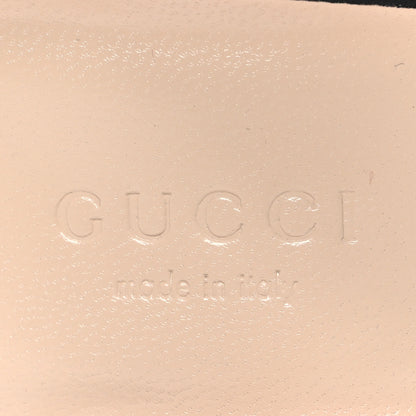 Gucci Lifford Calfskin GG Marmont Ankle Wrap 105mm Sandals 37 Black 9 of 10