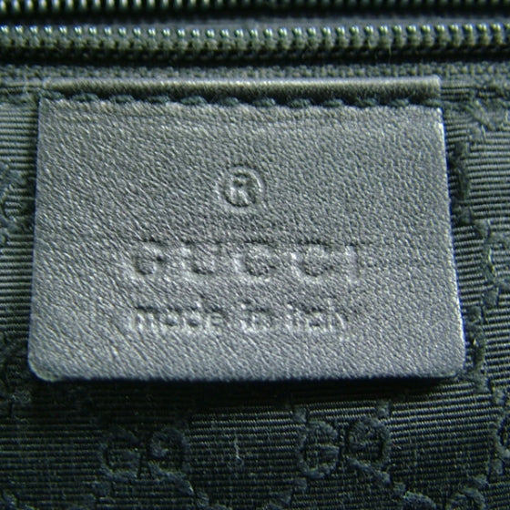 Gucci Leather Flap Shoulder Bag Black 8 of 10