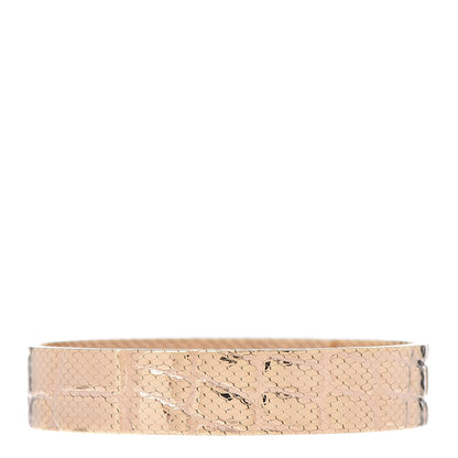 Hermes 18K Rose Gold Diamond MM Kelly Milanese Bracelet ST 3 of 5