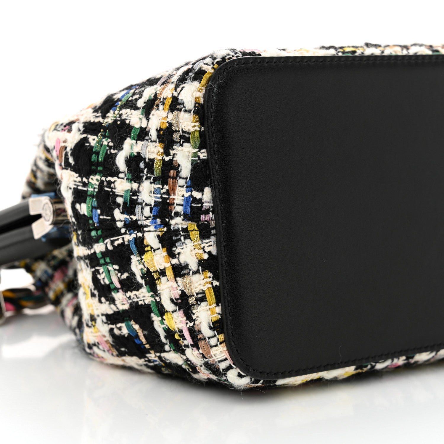 Alexander McQueen Tweed The Peak Small Chain Bag Multicolor 9 of 12