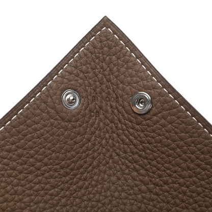 Hermes Taurillon Clemence Mises et Relances Change Tray Etoupe 4 of 4
