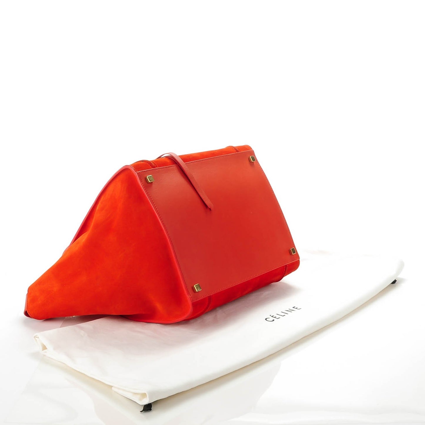 Nubuck Medium Phantom Luggage Bright Orange