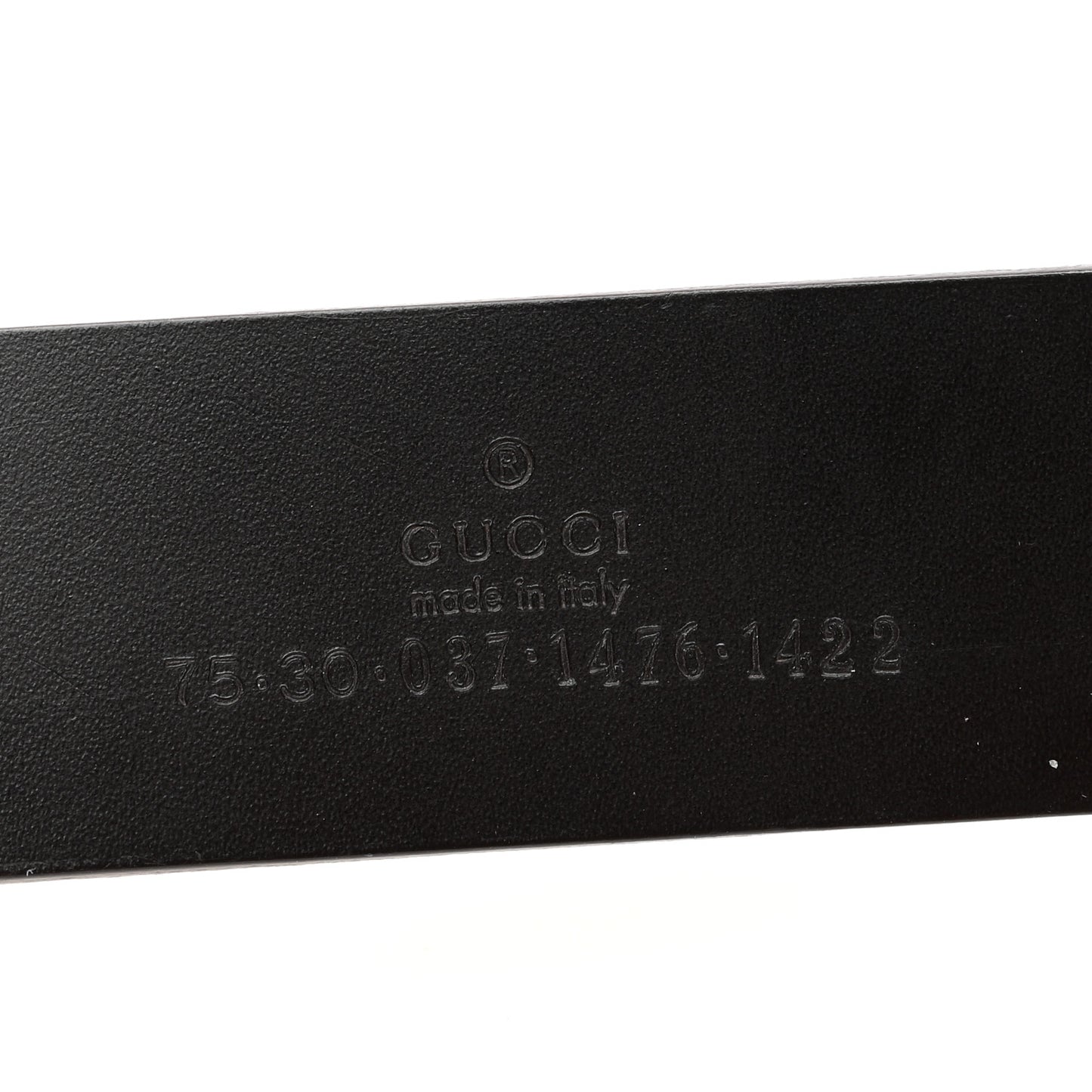 Calfskin Square G Belt 75 30 Natural