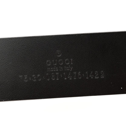 Gucci Calfskin Square G Belt 75 30 Natural 4 of 4