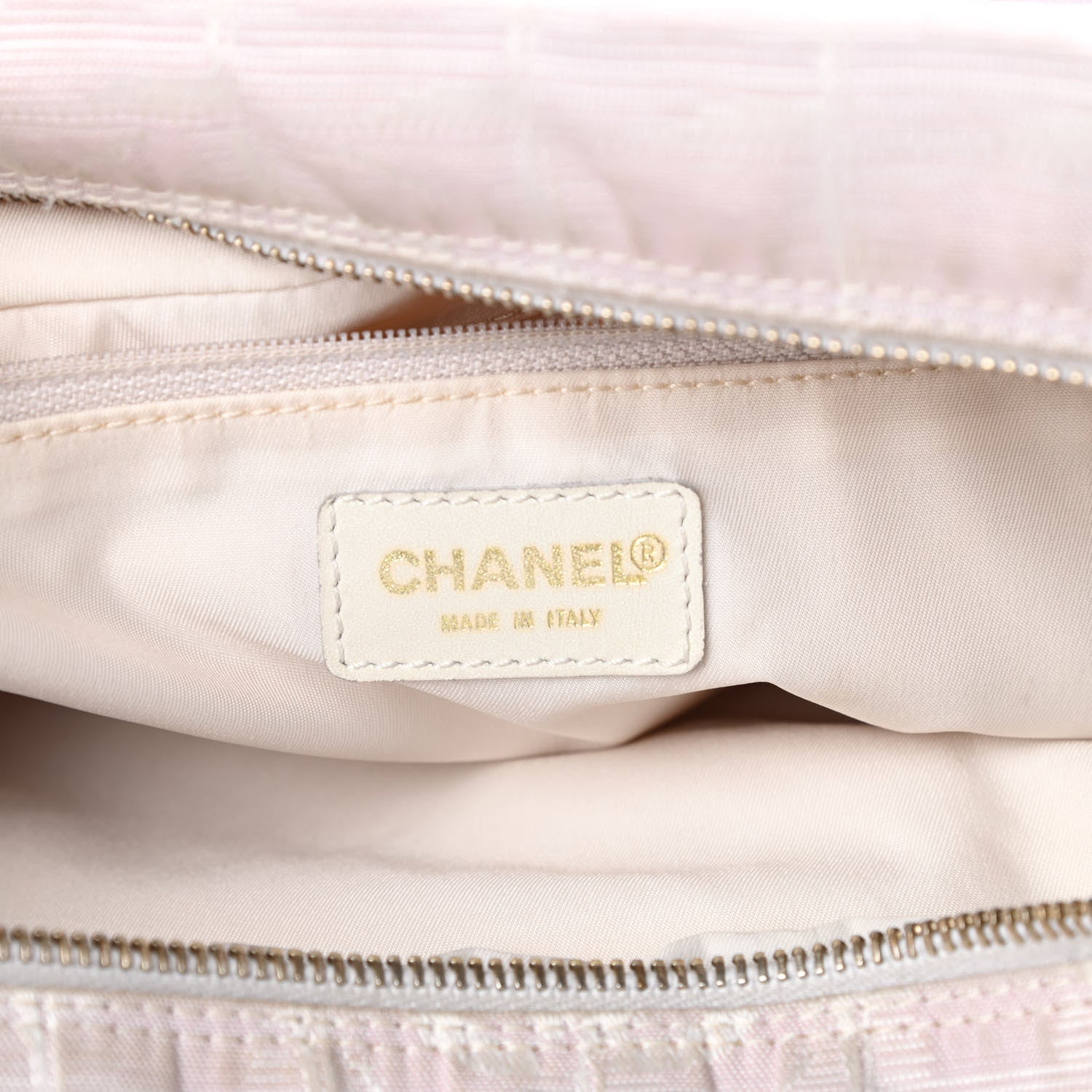 Chanel Nylon Large Travel Hobo Light Pink 6 of 16