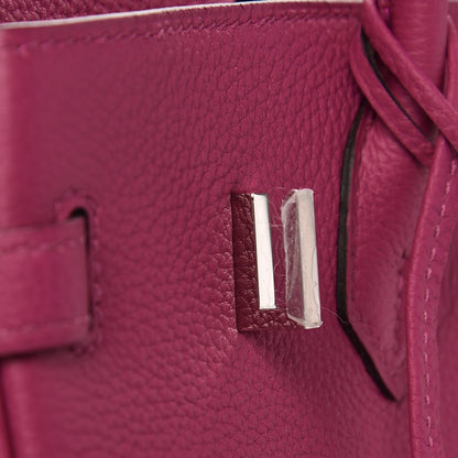 Hermes Togo Birkin 25 Rose Pourpre 24 of 36