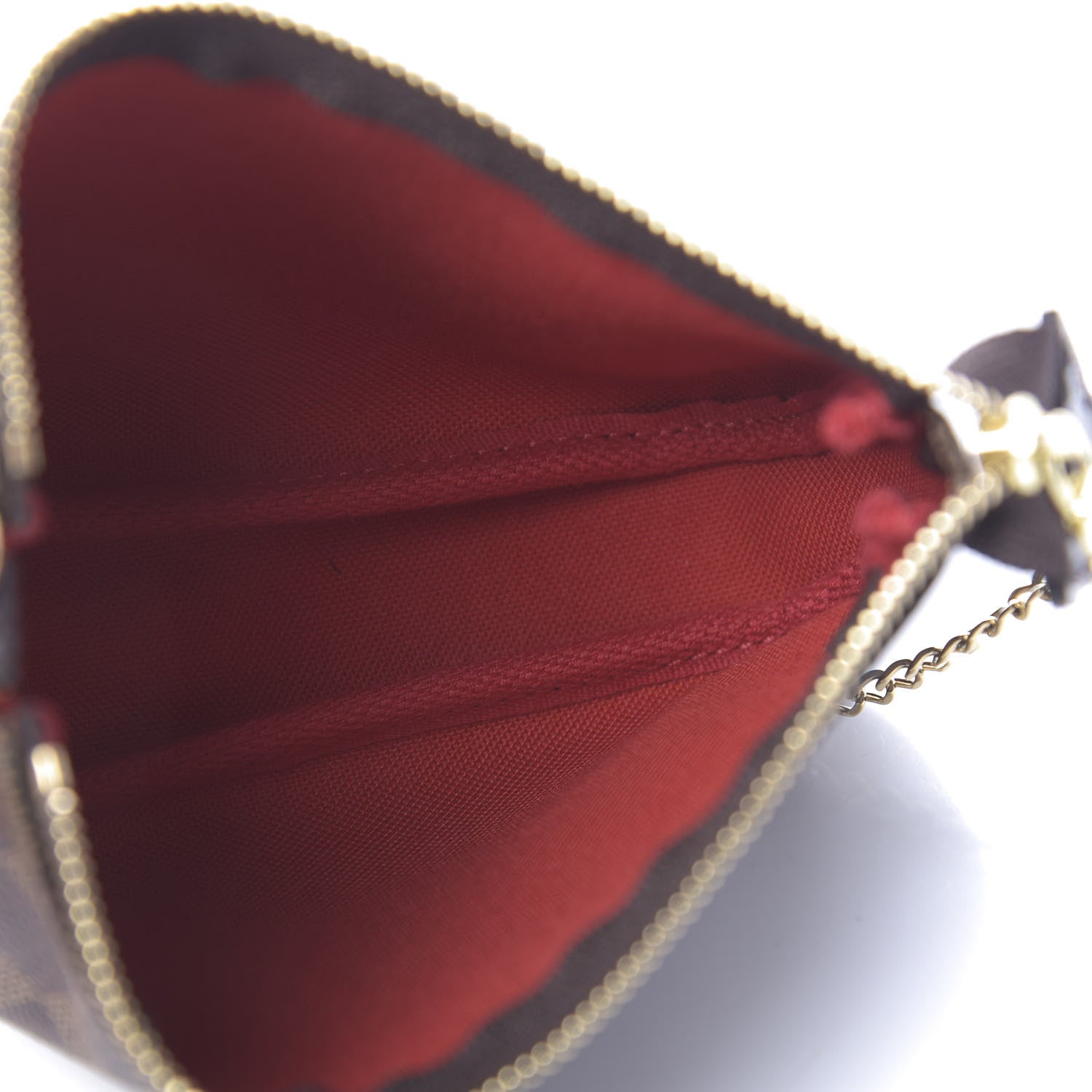 Louis Vuitton Damier Ebene Mini Pochette Accessories 5 of 8