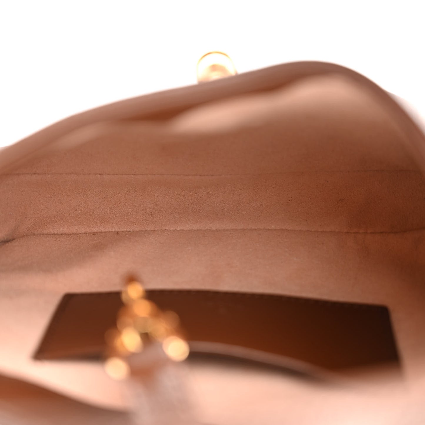 GG Supreme Monogram Azalea Calfskin Web Mini Jackie 1961 Hobo Beige Ebony Brown Sugar