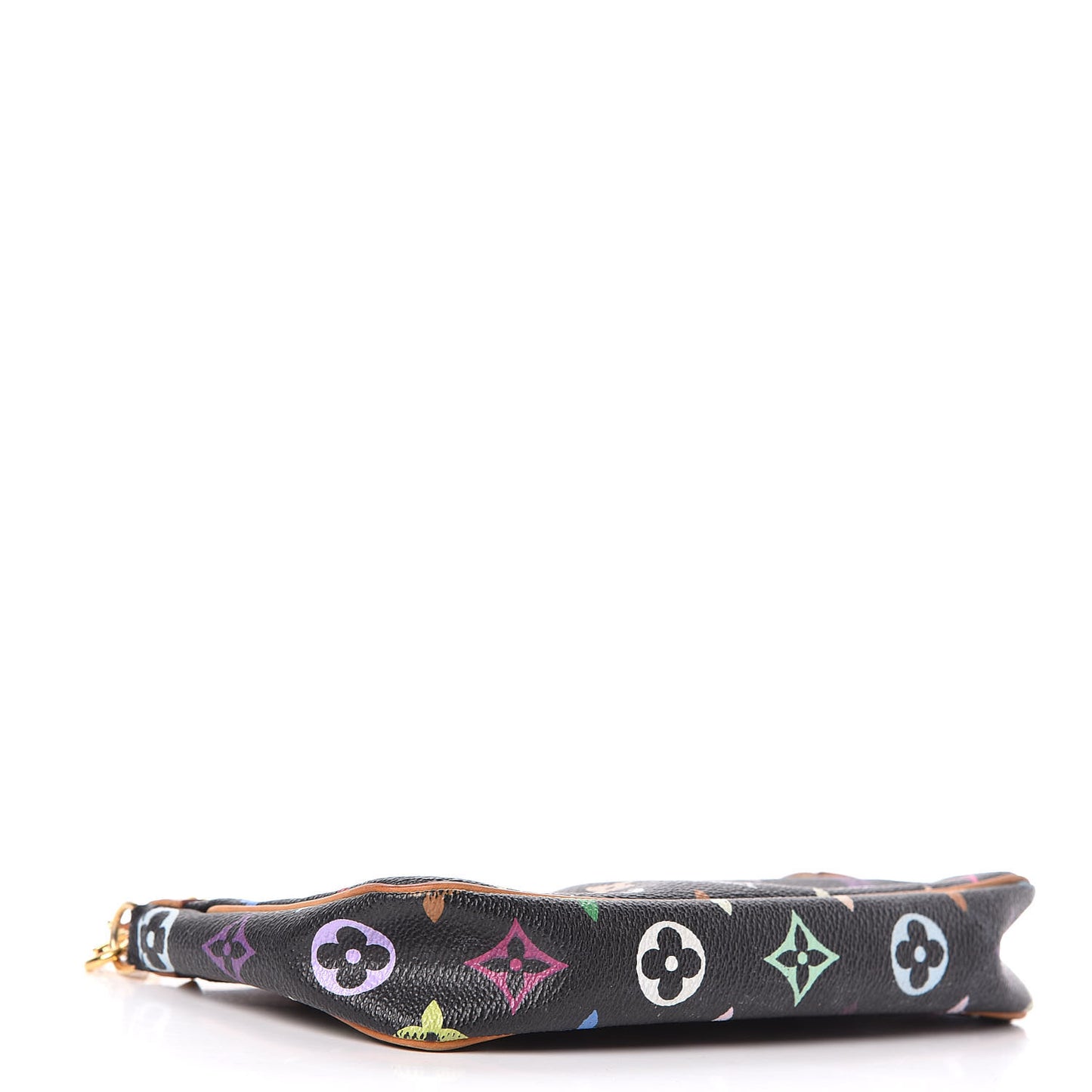 Monogram Multicolor Pochette Accessories Black