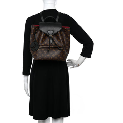 Louis Vuitton Monogram Montsouris PM Black 2 of 11
