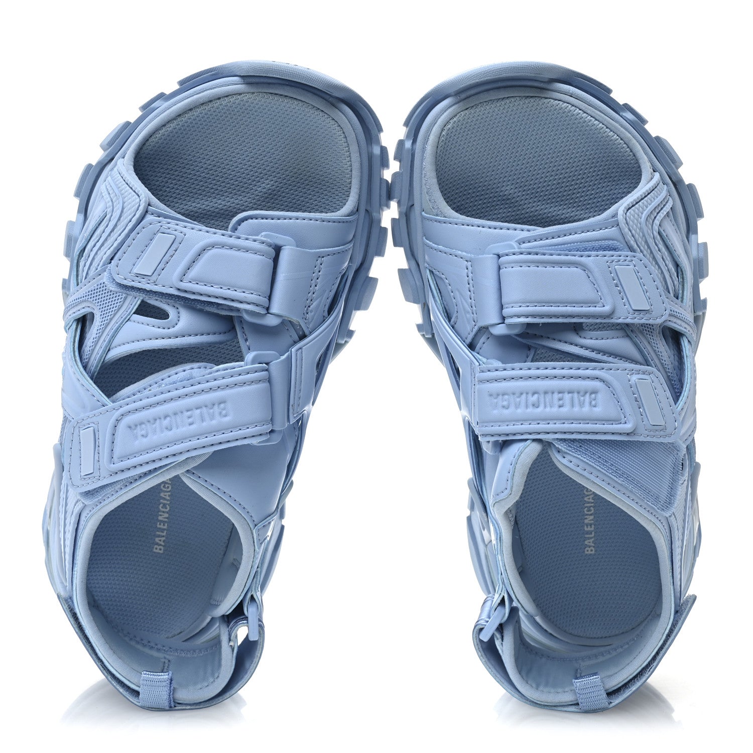 Balenciaga Neoprene Rubber Womens Track Sandals6 Baby 36 Light