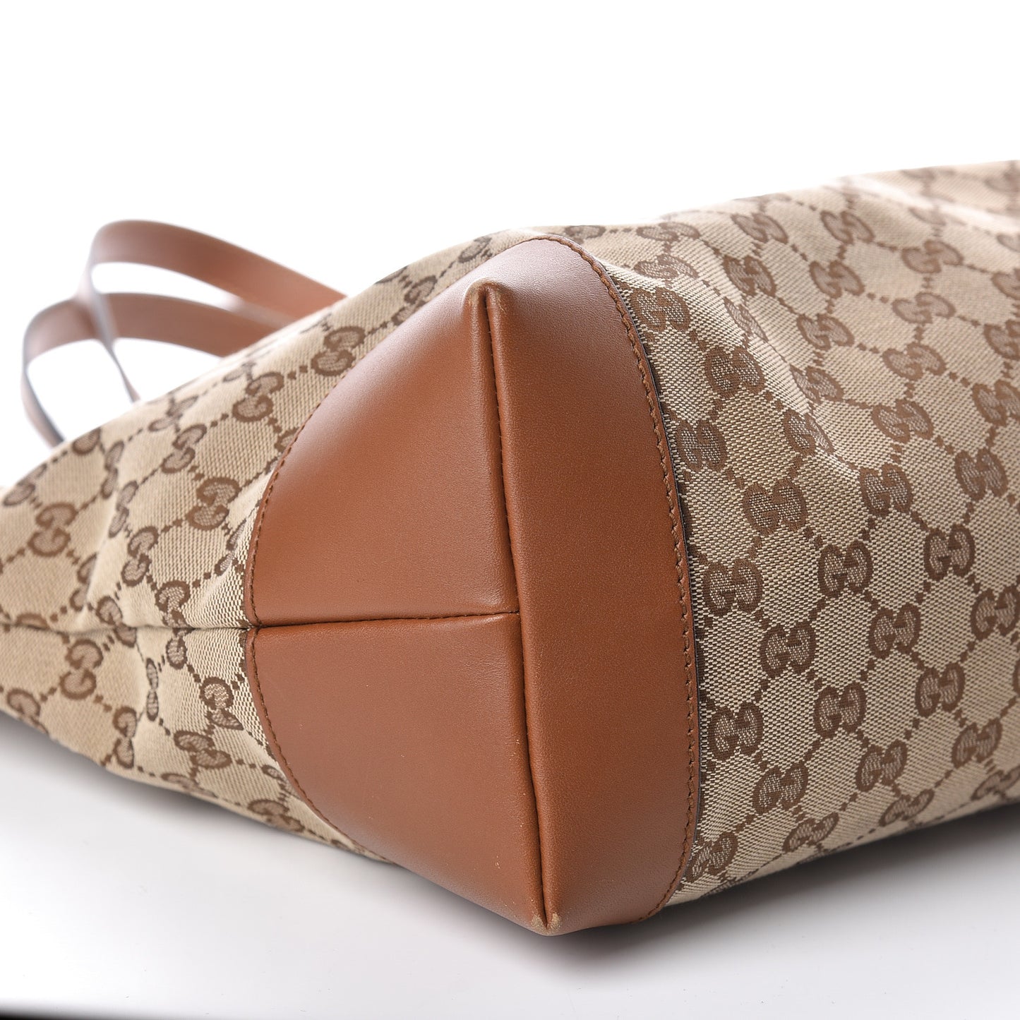 Monogram Large Original Tote Tan