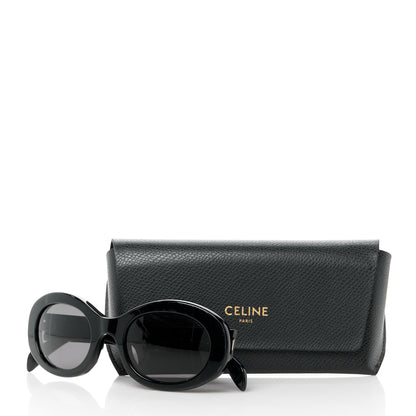 Celine Acetate Triomphe 01 Sunglasses CL 40194U Black 8 of 8