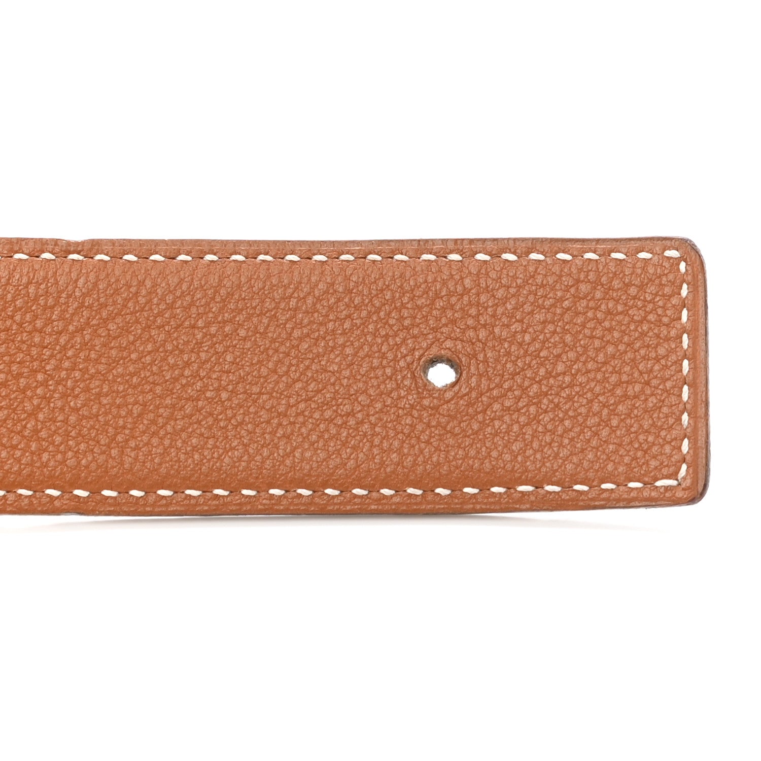 Hermes Box Togo 32mm Belt Strap 95 Black Gold 4 of 7