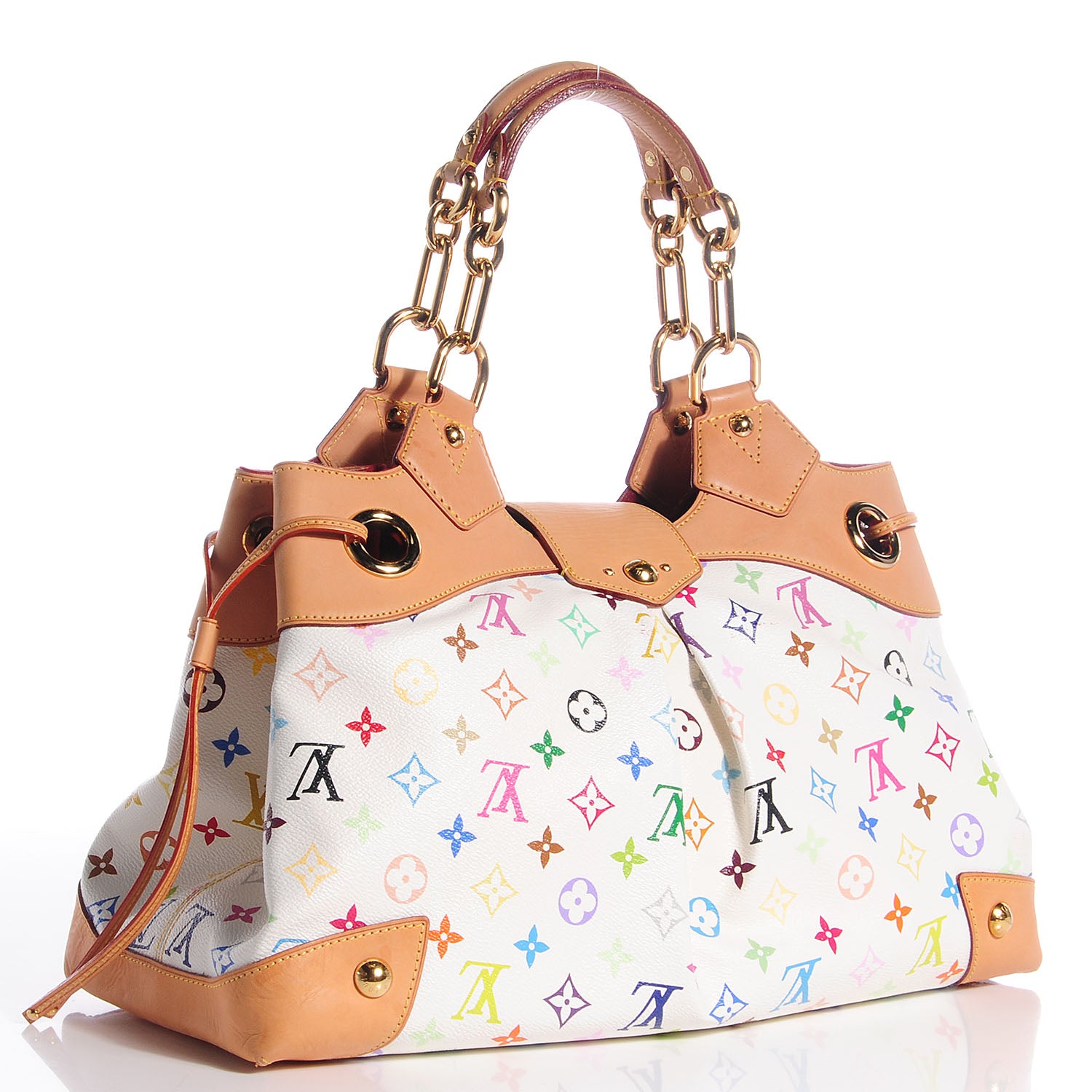 Louis Vuitton Monogram Multicolor Ursula White 3 of 7