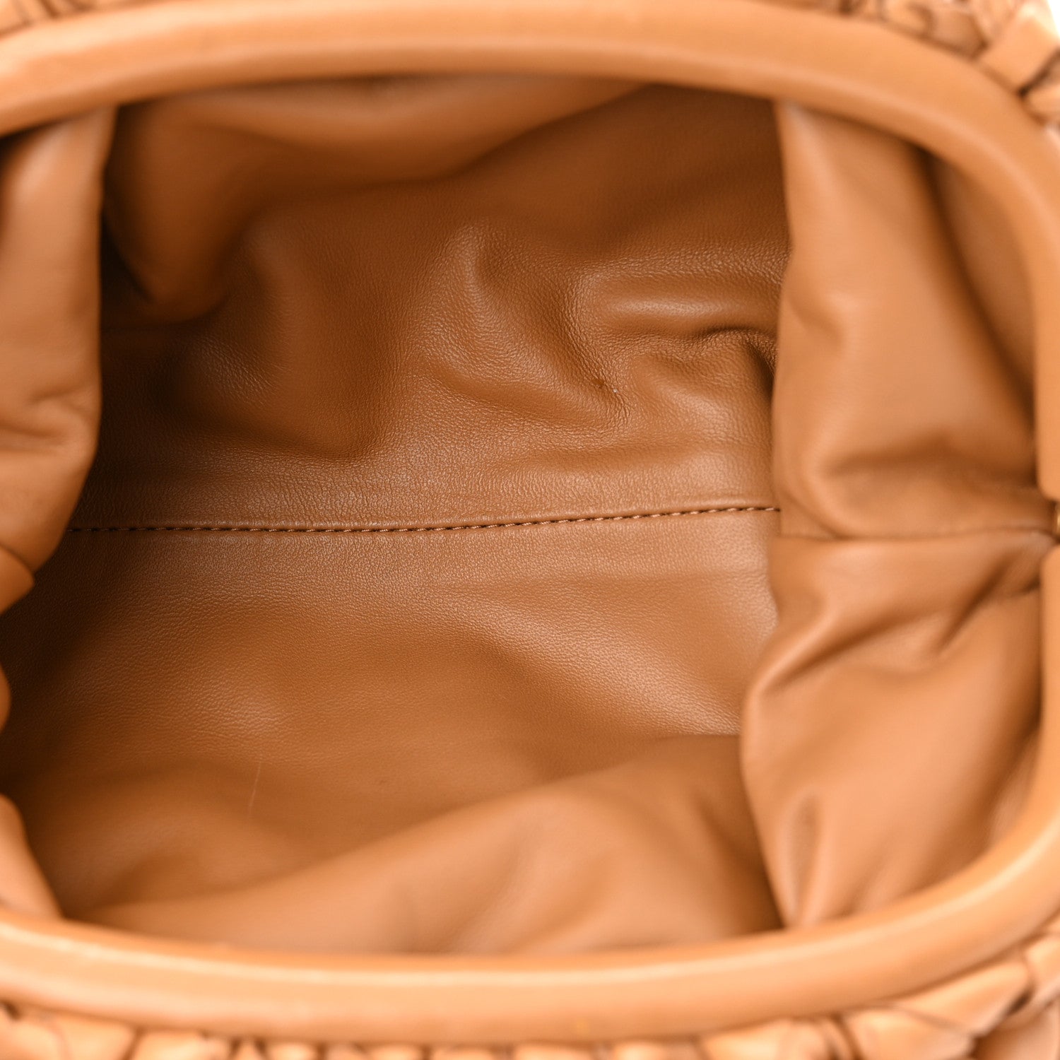Bottega Veneta Nappa Intrecciato The Mini Pouch Carmel 6 of 10