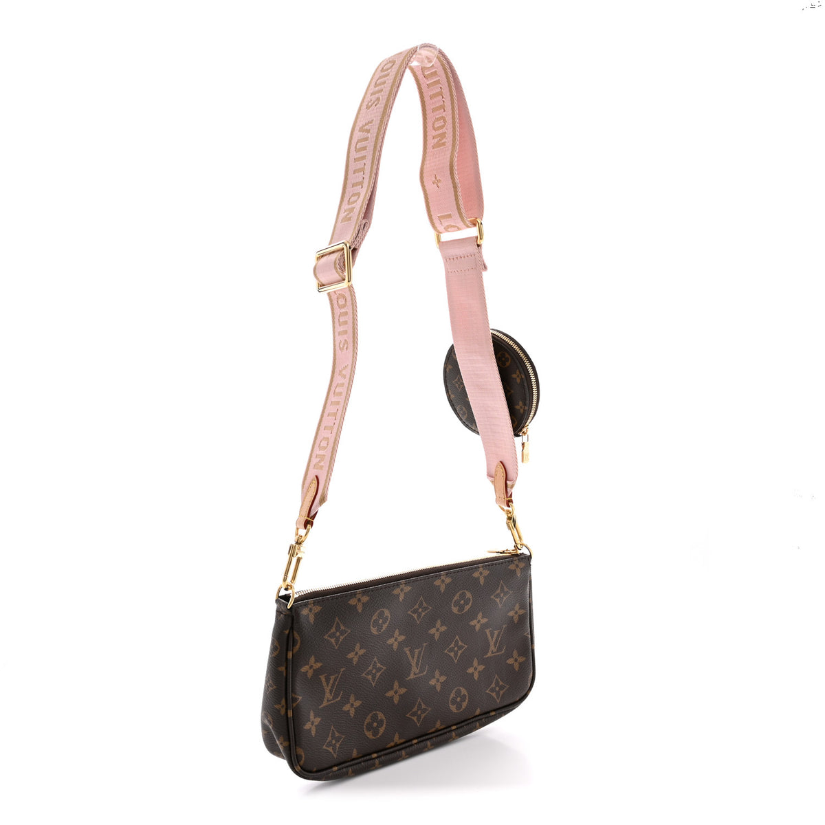 Louis Vuitton Monogram Multi Pochette Accessories Large Pochette Rose Clair 3 of 11