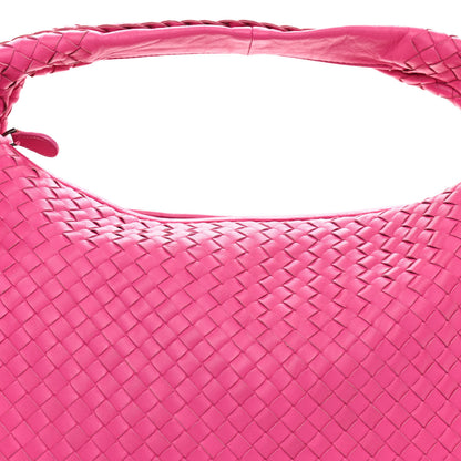 Bottega Veneta Nappa Intrecciato Large Veneta Hobo Rosa Shock 10 of 13