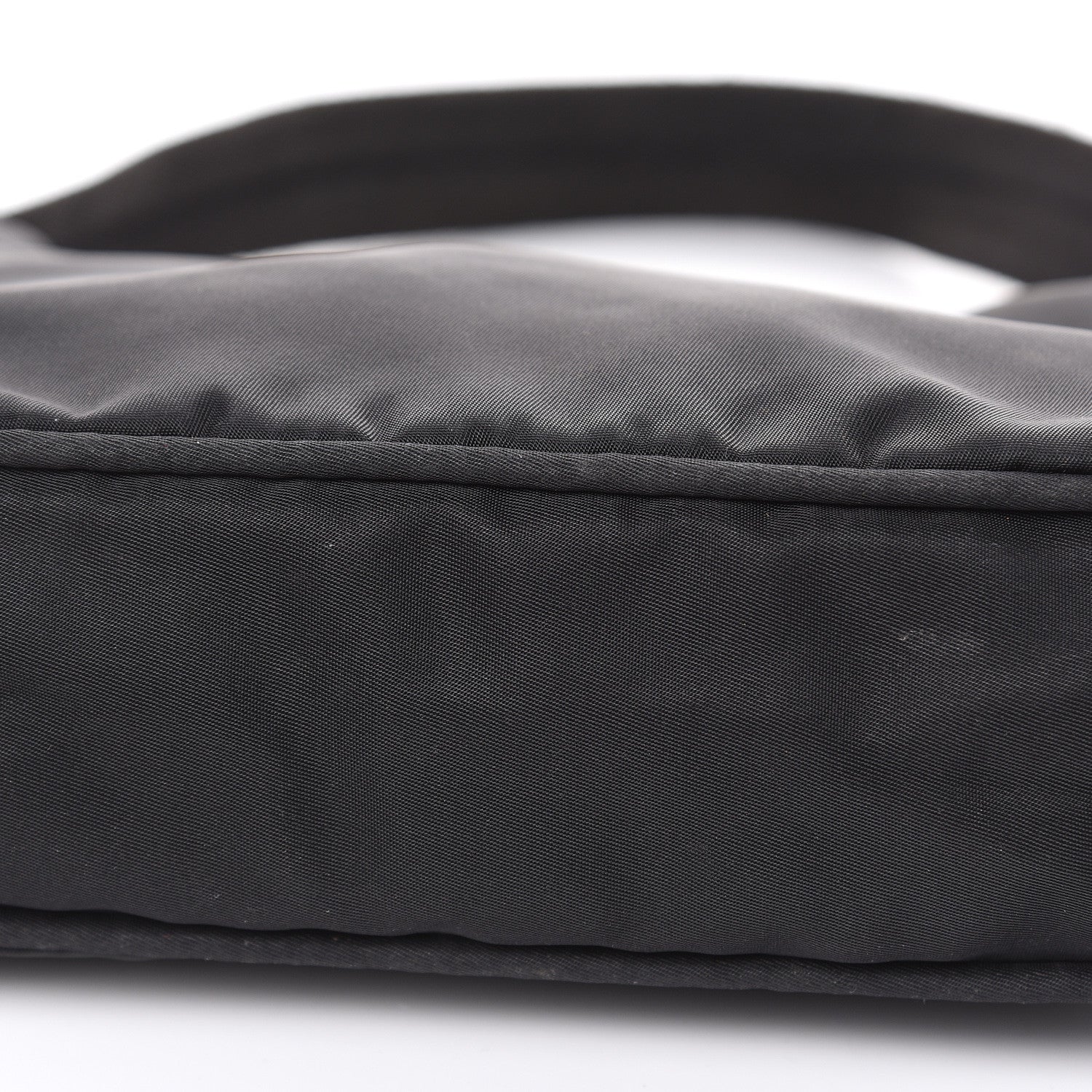 Prada Tessuto Nylon Hobo Black 8 of 16