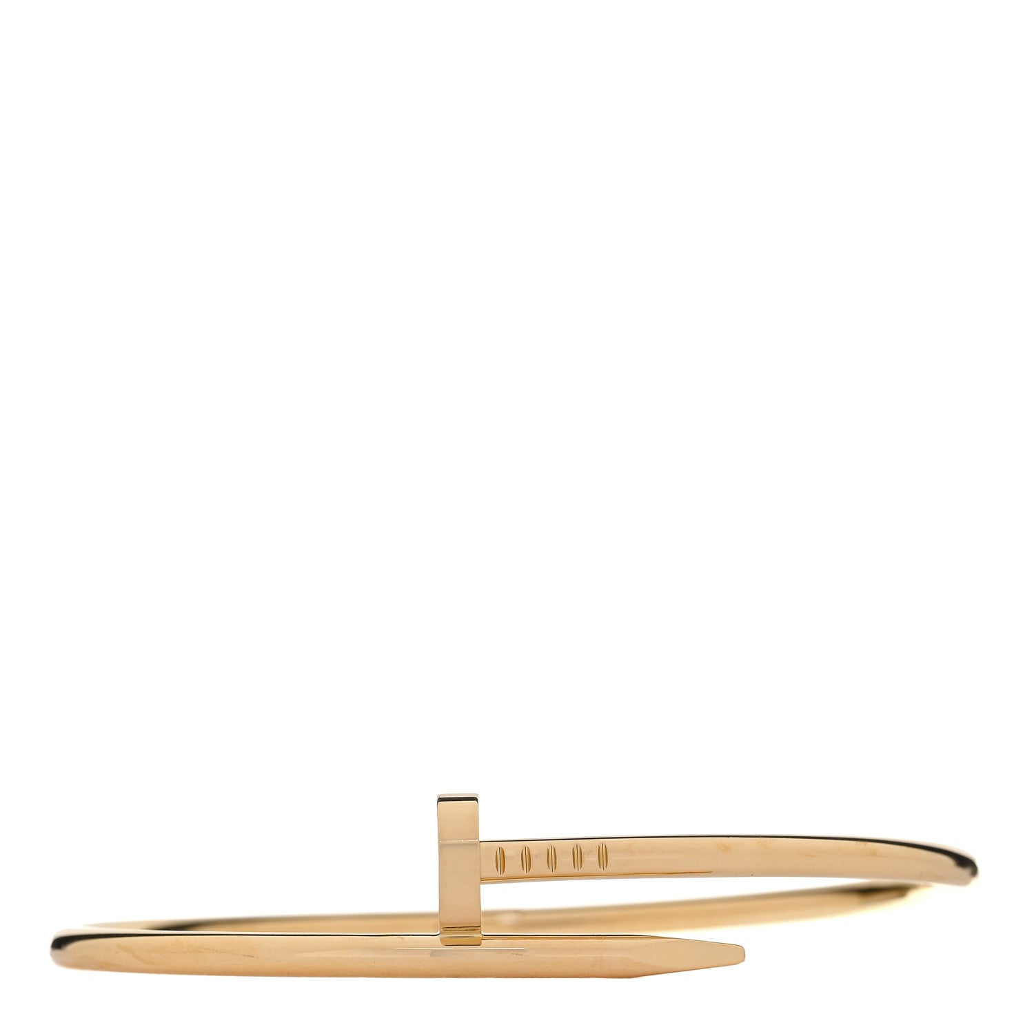 Cartier 18K Yellow Gold Juste Un Clou Bracelet 20 1 of 7