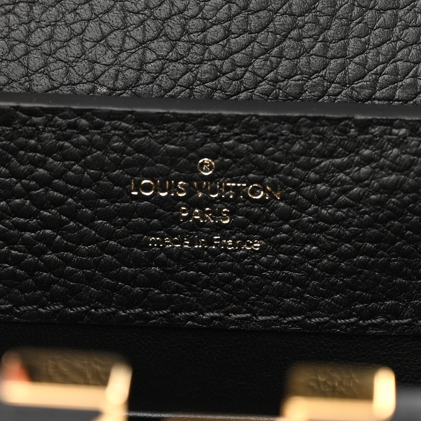 Taurillon Ayers Mini Capucines Black