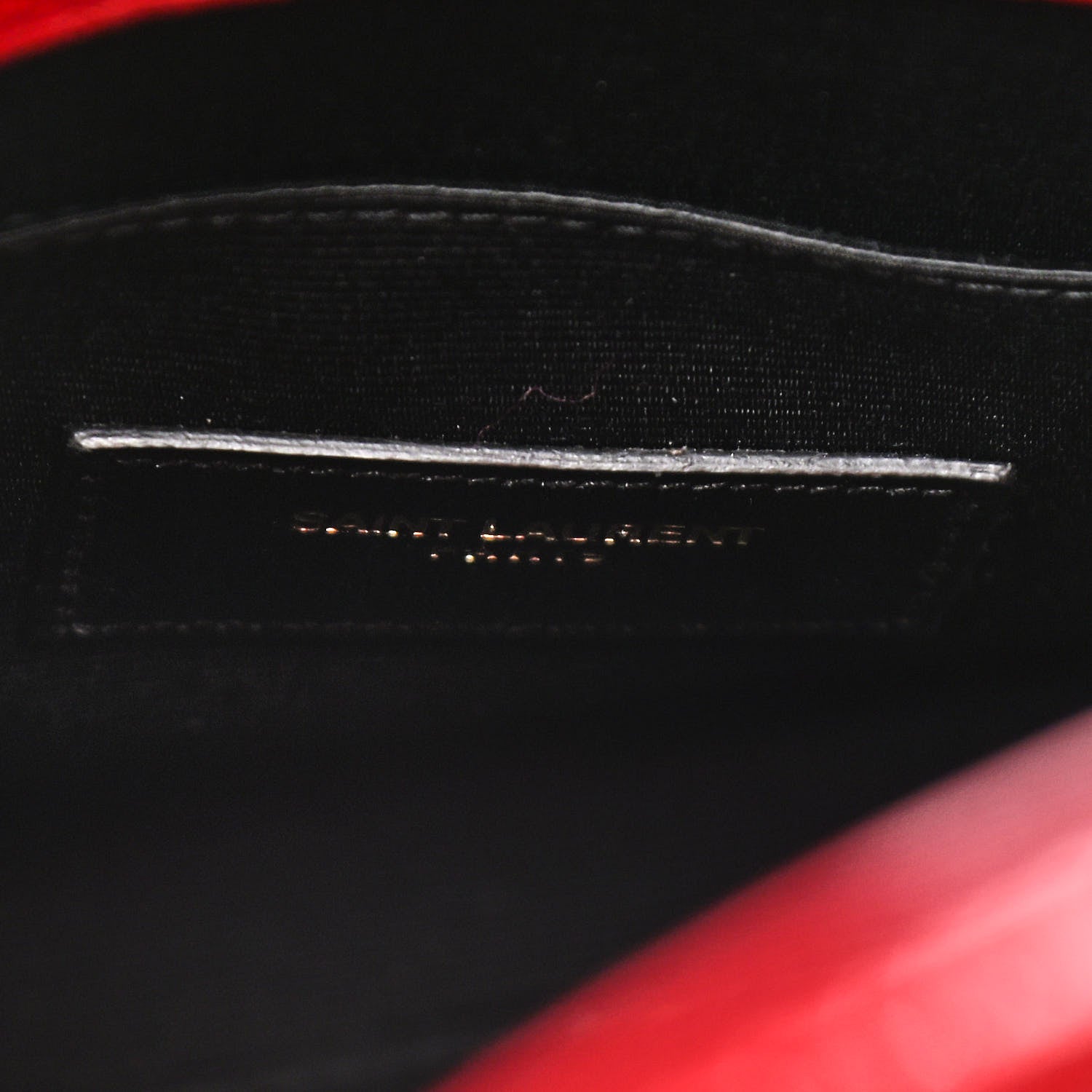 Saint Laurent Grained Calfskin Nano Sac De Jour Lipstick Red 5 of 10