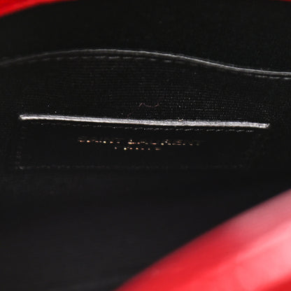 Saint Laurent Grained Calfskin Nano Sac De Jour Lipstick Red 5 of 10