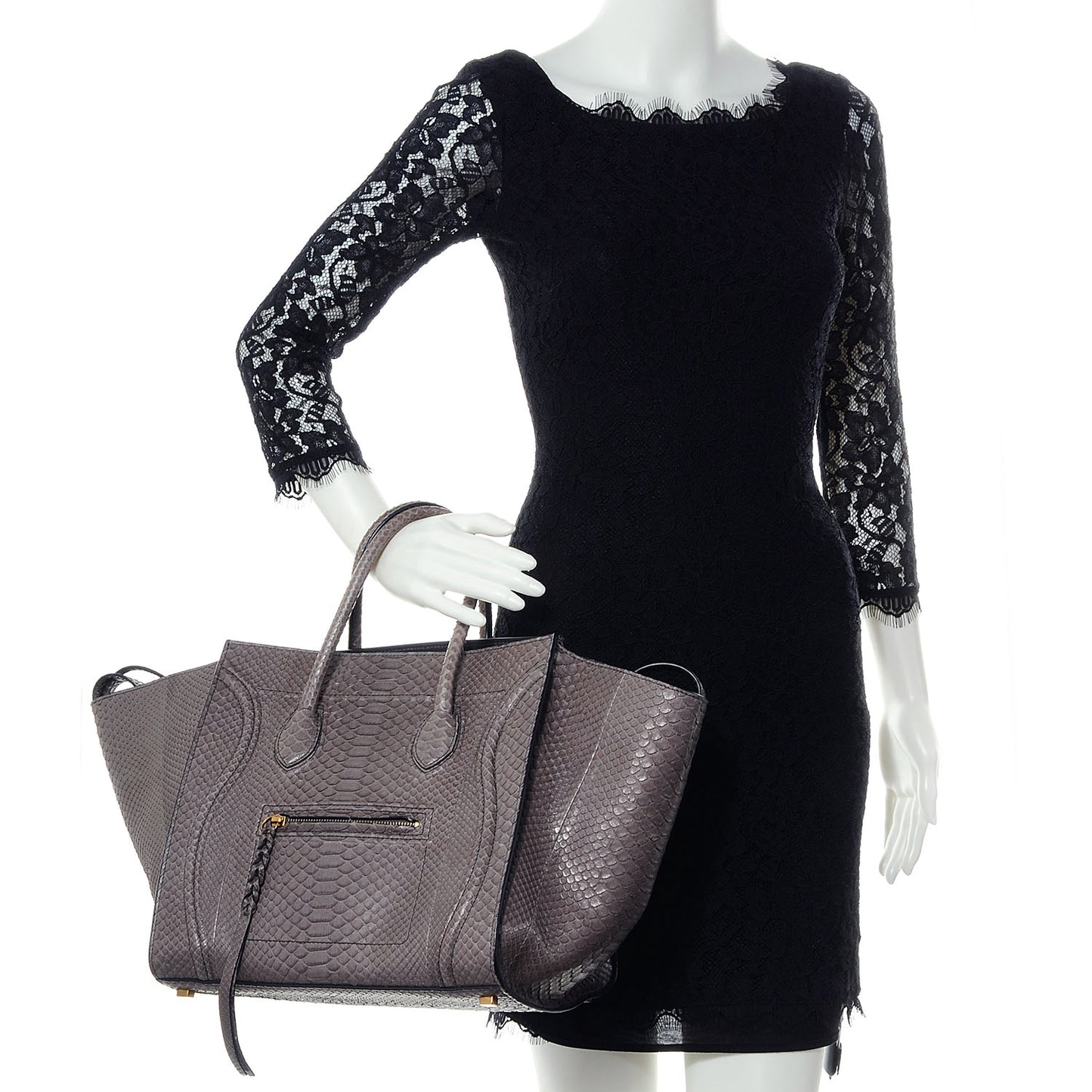 Python Medium Phantom Luggage Grey