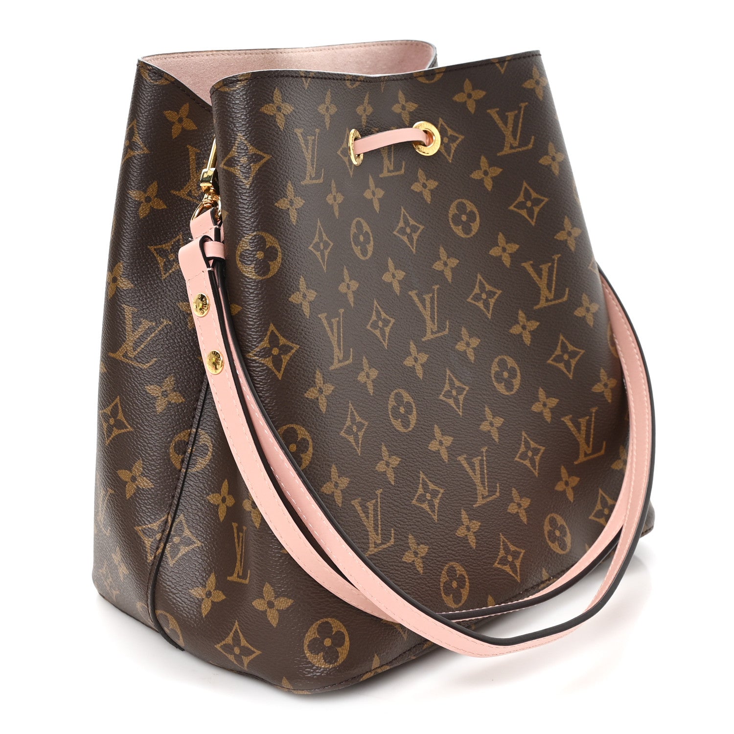 Louis Vuitton Monogram Neonoe MM Rose Poudre 3 of 9
