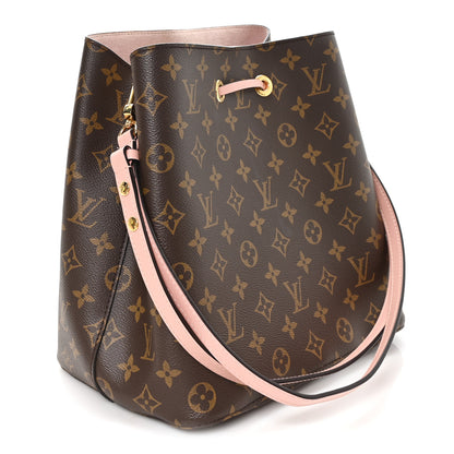 Louis Vuitton Monogram Neonoe MM Rose Poudre 3 of 9