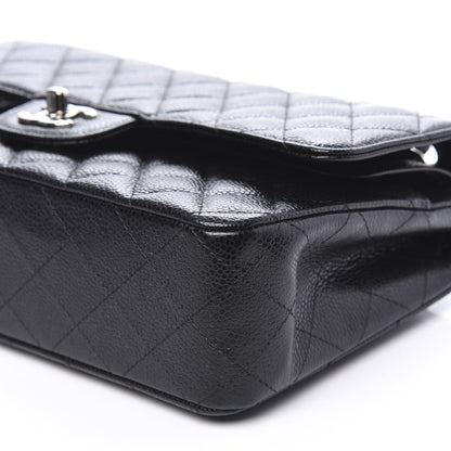 Chanel Caviar Quilted Medium Double Flap Black 8 of 10
