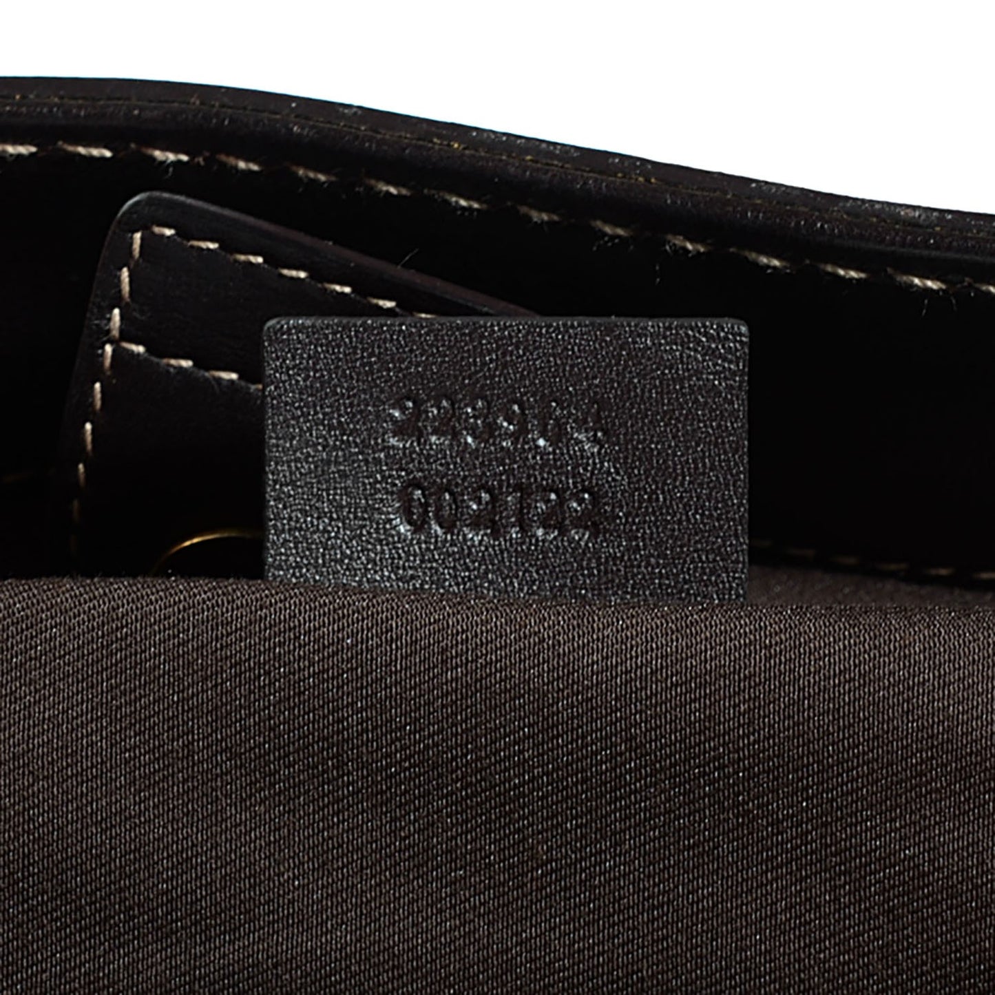 Crystal Monogram Medium Mix Tote Brown