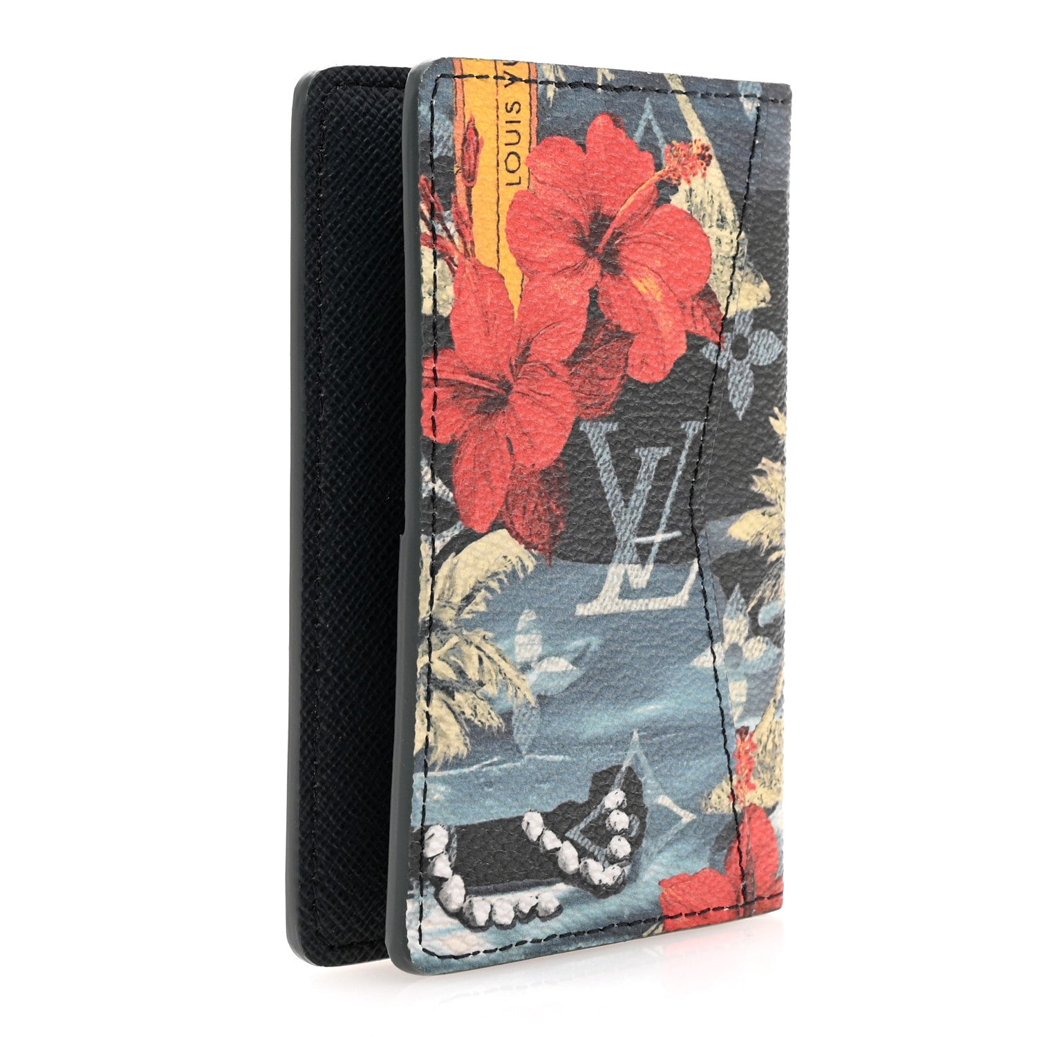 Louis Vuitton Monogram Surfin' Pocket Organizer NM Navy Blue 3 of 7