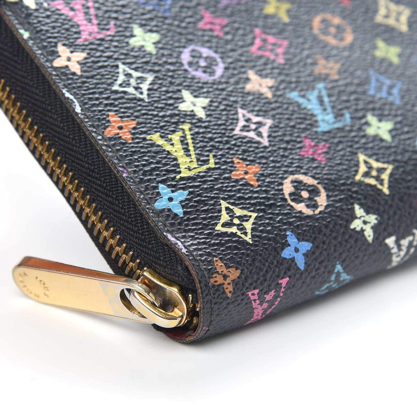 Monogram Multicolor Zippy Wallet Black Grenade