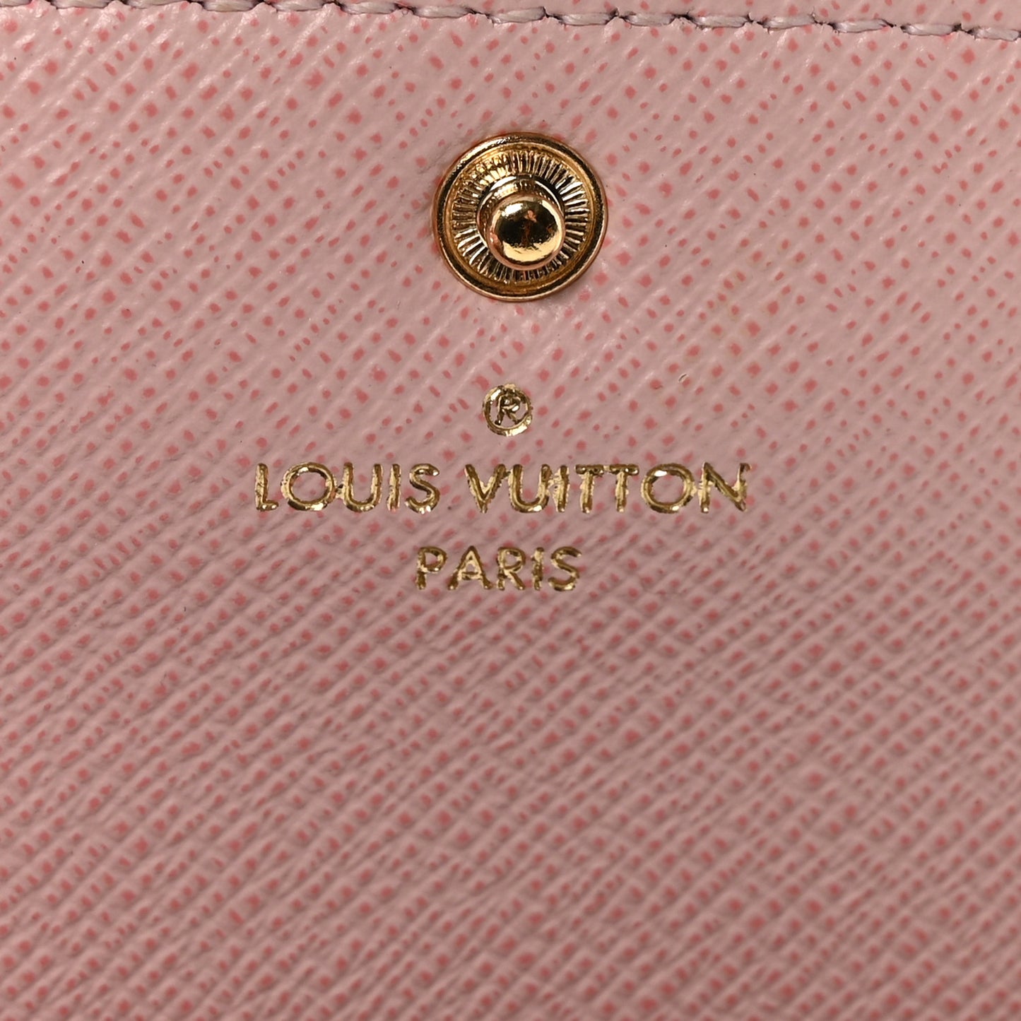Monogram Emilie Wallet Rose Ballerine